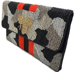 Tendance 2025 Pochette de Luxe pour Femme avec Paillettes Scintillantes Broderies et Perles, Sac à Main Tendance pour Soirée Mariage et Banquet en Provenance d'Inde - Product Image 1