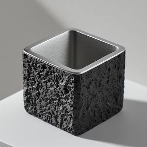 Porte-brosse à dents en métal de luxe avec un design moderne, écologique, durable, taille et couleur personnalisables, conçu pour les hôtels, les maisons et les salles de bain - Product Image 2