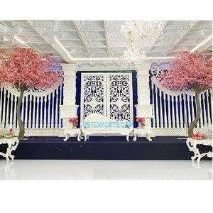 Precioso Marco De puerta giratoria de boda, para escenario, Asia, boda, escenario, decoración, conjunto de temática blanca de ensueño - Product Image 1