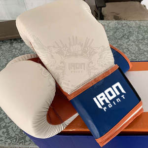 Nueva llegada Guantes de boxeo de diferentes colores para los hombres Hechos en guantes de boxeo de cuero en el precio al por mayor - Product Image 6