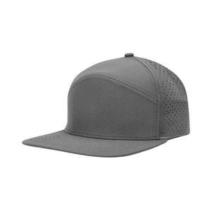 Gorra Deportiva Lisa con Visera Plana, Perforada con Láser, Impermeable, OEM ODM, Estructurada, de 6 Paneles, Lisa, para Hombres y Mujeres, para Correr - Product Image 1