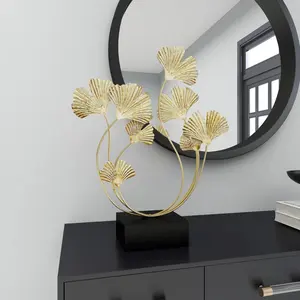 Sculpture en métal moderne artistique faite à la main pour les amateurs de décoration Sculpture en métal poli élégant pour les intérieurs modernes - Product Image 6