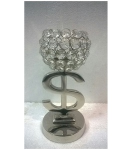 Bougeoir en cristal, décoration de la maison, autre support de bougie brillant, pour l'intérieur et l'extérieur - Product Image 1