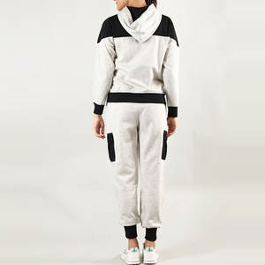 Survêtements en coton de haute qualité pour femmes Logo personnalisé Street Wear Style Casual Nouvelle Collection Hiver - Product Image 4