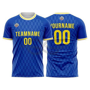 Camiseta de fútbol de alta calidad, Serie de ropa de fútbol, nuevo diseño OEM, camiseta de fútbol personalizada para hombre, ropa deportiva estampada - Product Image 1