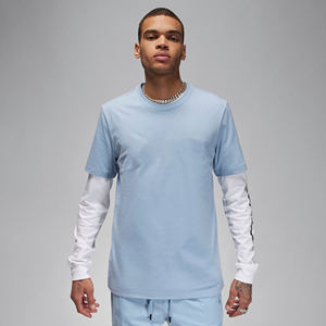 Latest Casual Style <b>T</b>-<b>shirt</b> 100% Cotton Neck Fitness Top Casual Running Short Sleeve <b>Muscle</b> Sports <b>Shirts</b> - Product Image 5