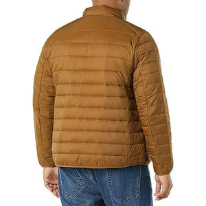 OEM Custom Logo Puffer <b>Jacket</b> 2025 <b>Men</b> Premium Waterproof Lightweight Insulated Winter Outerwear Wholesale Supplier - Product Image 4