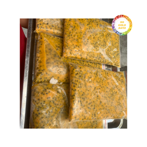 Puré de Maracuyá Congelado Auténtico Hecho con Maracuyá Natural de Vietnam, Ideal para Mezclas de Bebidas y Productos de Postre - Product Image 1