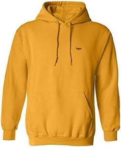 Sweat à capuche en coton de haute qualité pour hommes avec épaules tombantes Logo personnalisé Vêtements à capuche en molleton - Product Image 1