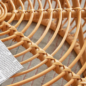 Mesa de centro de ratán moderna hecha en Vietnam materiales ecológicos muebles para el hogar Decoración del hogar al por mayor - Product Image 3