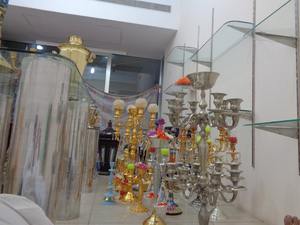 เชิงเทียนสำหรับตกแต่ง,เชิงเทียนโลหะสีทองสำหรับงานแต่งงานและวันคริสต์มาส - Product Image 5