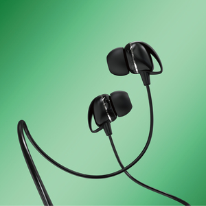 Prise auriculaire noire EP-265 avec interface microphone 3.5mm - Product Image 3