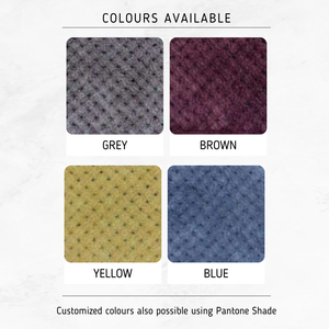 Fourniture en gros directe d'usine de 100% tapis de bain à motif solide en coton de qualité assurée avec taille et poids personnalisés - Product Image 4