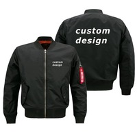 Blouson Bomber Homme Automne Hiver Fin Écologique Anti-UV Personnalisable avec Design Frontal Réversible en Tissu Toile Respirant et Imperméable