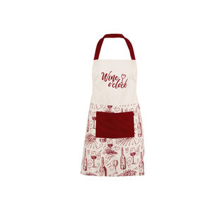 Exportateur indien meilleure qualité cuisine tablier de cuisine ensemble 100% pur coton lin tablier de cuisine - Product Image 6