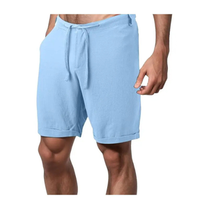 Short de jogging léger à séchage rapide pour hommes nouveauté vêtements de sport en toile à motif solide pour la course à pied et le style décontracté - Product Image 3