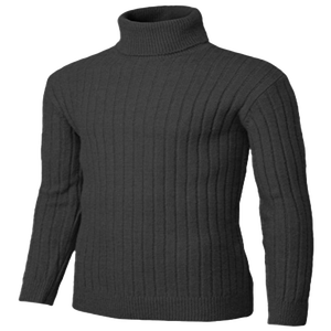 Suéter Unisex de Cuello Alto Ajustado, Tejido de Punto, Manga Larga, Transpirable, de Secado Rápido y Antiarrugas - Product Image 6