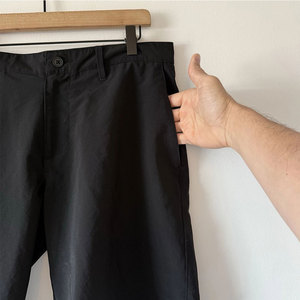 กางเกงขาสั้นผ้าแคนวาสเอวกลางทรงสบายสำหรับผู้ชาย เหมาะสำหรับเล่นกอล์ฟ ใส่ลำลอง ระบายอากาศได้ดี เป็นมิตรกับสิ่งแวดล้อม เหมาะสำหรับใส่เล่นกีฬาในฤดูร้อนและใส่ในชีวิตประจำวัน - Product Image 4