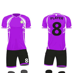 เสื้อฟุตบอลพิมพ์ลายสำหรับผู้ชายและผู้หญิงชุดฟุตบอลฟุตบอลโพลีเอสเตอร์ผ้านิ่มน้ำหนักเบาพิมพ์ซับลิเมชัน100% ตามสั่ง - Product Image 3