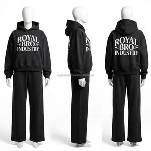 Conjunto Deportivo de Maternidad Ecológico con Logotipo Personalizado, Ropa Urbana de Moda, Sudadera con Capucha y Pantalones de Invierno 100% Algodón - Product Image 3