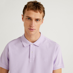 Street Wear Hommes Active Confortable Hommes T-shirt Polo Gym Hommes Polo Unique OEM Design Pattern Blank - Product Image 5