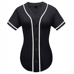 Uniforme de béisbol bordado personalizado estilo camisas al por mayor barato en blanco béisbol Jersey ropa deportiva camisas - Product Image 3