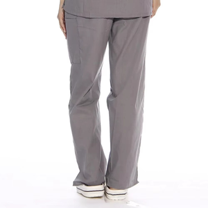 ชุดพยาบาลสครับสำหรับผู้หญิงผ้าฝ้ายโพลีเอสเตอร์และผ้าสแปนเด็กซ์ระบายอากาศได้ดีดีไซน์ทันสมัย - Product Image 4