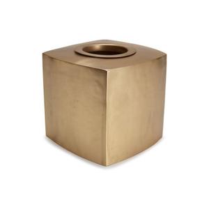 Porte-mouchoirs décoratif en laiton d'inspiration vintage avec des détails antiques de qualité supérieure pour ajouter un charme élégant à tout salon - Product Image 1
