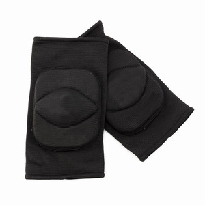 Genouillères en néoprène universelles unisexes, protection contre les chocs, à enfiler, toutes saisons, noires - Product Image 1