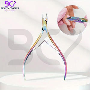 Pince à cuticules de précision à ouverture large, lame courbée pour ongles, coupe-ongles en acier inoxydable avec coupe précise - Product Image 4