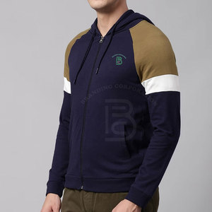 Sweat-shirts à fermeture éclair pour hommes fabriqués au Pakistan, faible MOQ, respirants, dernier design 2025, best-sellers - Product Image 4