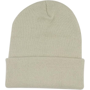 Gorro de Invierno Personalizado de Punto Jacquard Acrílico Térmico con Logotipo Bordado Ajustable Unisex para Adultos - Product Image 2