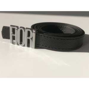 Cinturón fino de aleación con estampado Fiori para mujer - Product Image 3