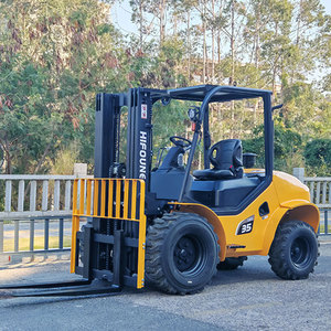 HIFOUNE Ruwterreinheftruck Verstelbare Vork Multifunctionele <span class=keywords><strong>All</strong></span> <span class=keywords><strong>Terrain</strong></span> Heftruck - Product Image 2