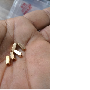 Perles de cuivre à facettes sur mesure adaptées aux créateurs de bijoux et aux magasins de perles idéales pour la revente disponibles dans des tailles sur mesure - Product Image 1