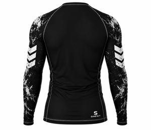 SINEWY Rashguard de MMA pour Homme, Coupe Ajustée, Manches Longues, Impression par Sublimation, Évacuation de l'Humidité, Vêtement de Sport - Product Image 4