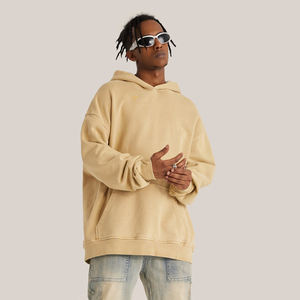 Sweat-shirt en coton de haute qualité personnalisé Hoddies grande taille pull marque impression logo sweats à capuche pour hommes - Product Image 3