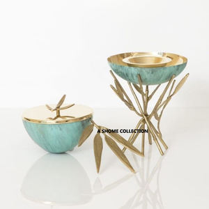 Espejo pulido Metal Bakhoor excelente calidad hecho a mano incienso titular Venta caliente al por mayor nuevo Metal Mubkhar - Product Image 6