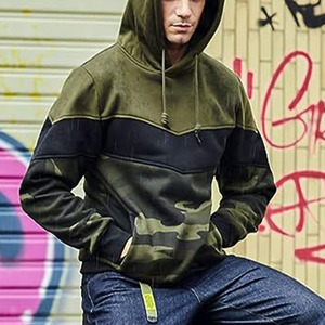 Sweat à capuche pour hommes 100% coton épais épais éponge française de haute qualité Streetwear vierge surdimensionné avec logo personnalisé - Product Image 4