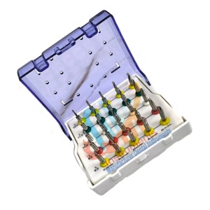 Forets coniques pour implants dentaires avec bouchons Instruments chirurgicaux Kit de 25 pièces par OMI - Product Image 4