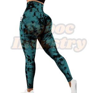 Meilleur Legging Scrunch pour femmes Breath Spandex Fabric Custom Plus Size Workout Scrunch Butt Legging For Gym Wear - Product Image 5