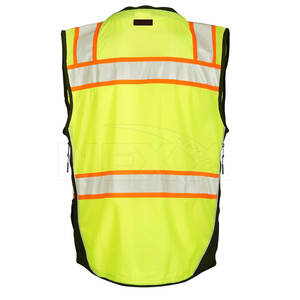 Gilet de Sécurité Haute Visibilité Réfléchissant pour Chantier et Industrie Léger Confortable et Personnalisable - Product Image 2