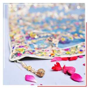 2024 nuevo diseño de alta calidad, chales de poliéster para mujer, bordado pesado, bufandas étnicas lavables, vestido tradicional Shalwar Kameez - Product Image 3