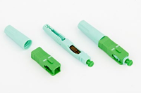 Konektor Serat Optik Cepat SC Fiber Optic Fast Connector LX03 FTTH Konektor Perakitan Cepat SC/APC SC/UPC Konektor Serat Optik yang Dapat Dipasang di Lapangan
