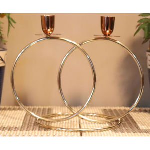Best Selling Metal <b>Gold</b> <b>Candlestick</b> Candle Stand for Occasions Home Hotel and Tealight Candle <b>Holder</b> Wholesale Hotel Usage - Product Image 6
