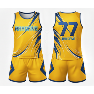 Conjuntos Deportivos Unisex para Correr, Trajes de Atletismo Transpirables, Ligeros, Antibacterianos, Hechos a Medida, Chaleco Deportivo, Pantalones Cortos, Conjunto de Equipo - Product Image 2