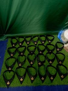 Masónico, Regalia Delantales MARSHAL CON Collar de cadena PÚRPURA TERCIOPELO MANO DE 2017 - Product Image 2