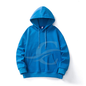 Vente en gros de sweat à capuche en coton à manches longues pour hommes avec logo personnalisé pull mode vierge pour l'hiver OEM impression personnalisée - Product Image 5