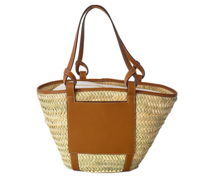 Sac en paille tendance, Panier en paille, Sac naturel, Sac de plage, Sac fait main, Sac marocain, Panier marocain - Product Image 1