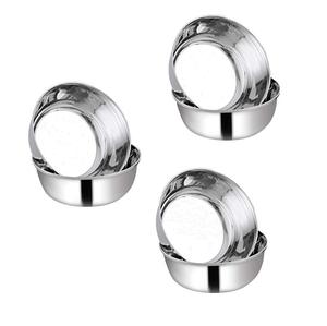 Bol de service de forme arrondie en acier inoxydable pur pour la décoration de la cuisine à domicile au taux le plus bas - Product Image 4